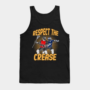 Respect The Crease Lacrosse Tank Top